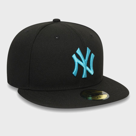 New Era - Casquette Fitted 59Fifty League Essential 12381073 New York Yankees Noir Bleu