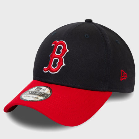 New Era - Casquette Fitted 39Thirty League Essential 12381084 Boston Red Sox Gris Anthracite