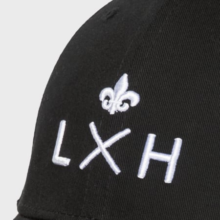 LXH - Casquette Champs-Elysées Noir Blanc