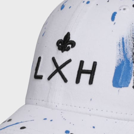 LXH - Casquette LXH'Art French Touch Blanc Bleu