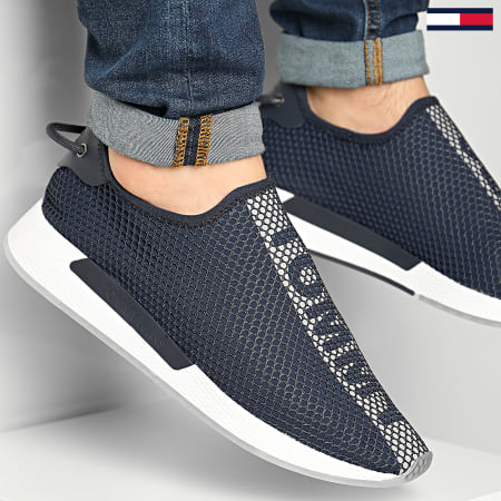 Tommy Jeans - Baskets Technical Mesh Flexi 0529 Twilight Navy
