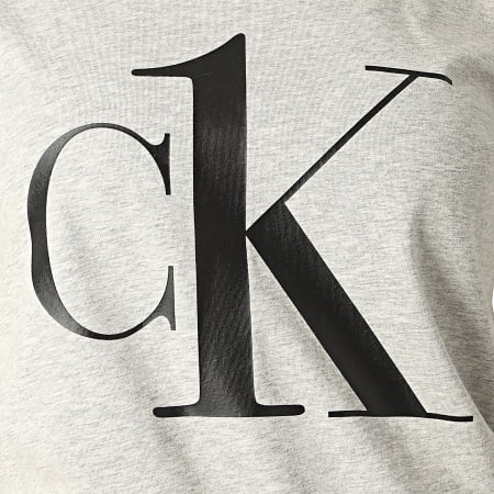 Calvin Klein - Tee Shirt Femme 6436 Gris Chiné
