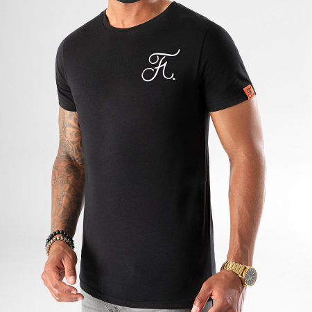 Final Club - Tee Shirt Premium Fit Avec Broderie 406 Noir