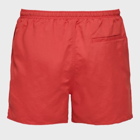 Only And Sons - Short De Bain Sted 22016134 Rouge