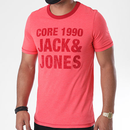 Jack And Jones - Tee Shirt Huke 12171400 Rouge