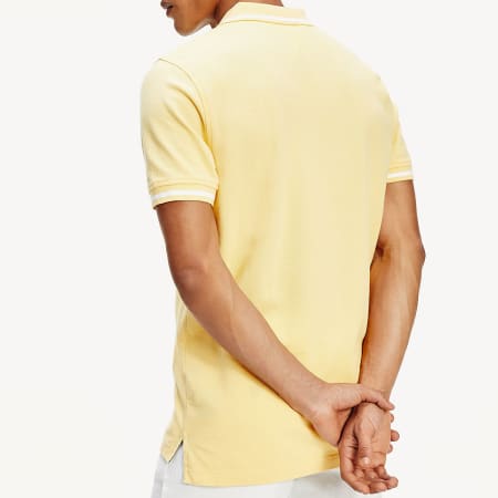 Tommy Hilfiger - Polo Manches Courtes Basic Tipped 0768 Jaune