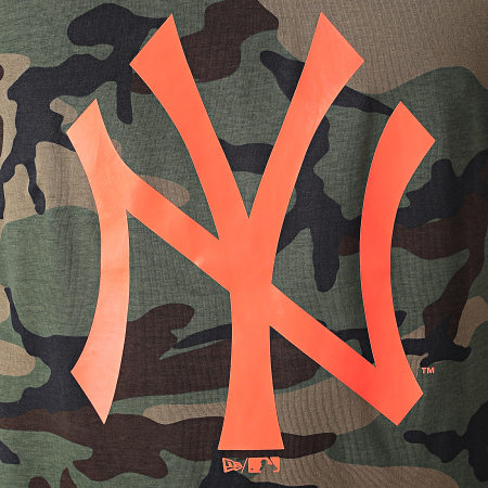 New Era - Débardeur 12369848 New York Yankees Camouflage Vert Kaki