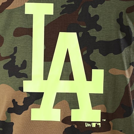 New Era - Débardeur 12369849 Los Angeles Dodgers Camouflage Vert Kaki