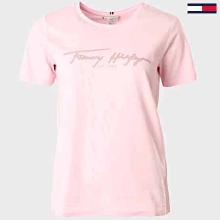Tommy Hilfiger - Tee Shirt Femme Bobo 8571 Rose