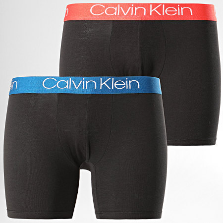 Calvin Klein - Lot De 2 Boxers NB2367A Noir