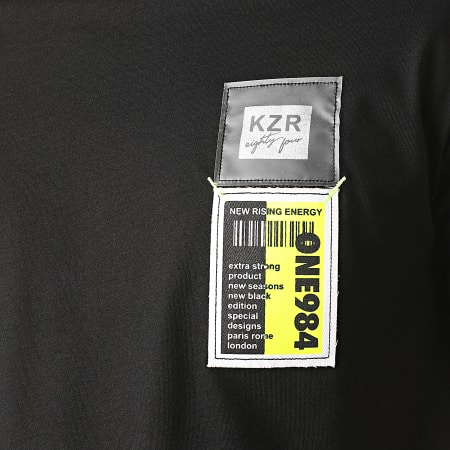 KZR - Tee Shirt Oversize B003 Noir