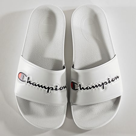 Champion - Claquettes Femme Slide Varsity S10970 White