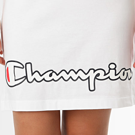 Champion - Robe Femme 112657 Blanc