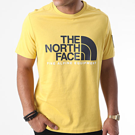 The North Face - Tee Shirt Fine Alp 2 M6NZ Jaune