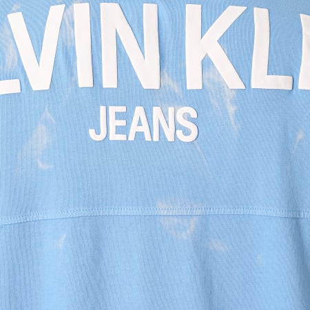 Calvin Klein - Tee Shirt Lava Dye 6123 Bleu Clair