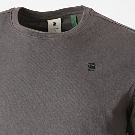 G-Star - Tee Shirt Base-S D16411-336 Gris Anthracite