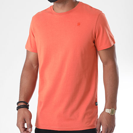 G-Star - Tee Shirt Base-S D16411-336 Orange