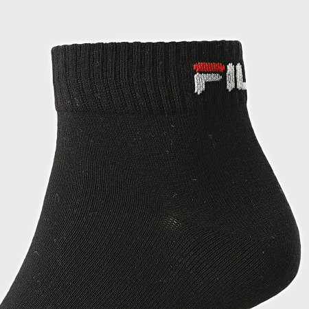 Fila - Set di 3 paia di calzini Calza F9300 nero bianco grigio erica