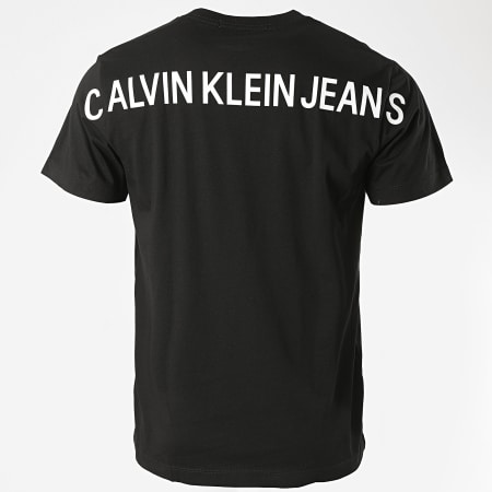 Calvin Klein - Tee Shirt Back Institutional 5728 Noir