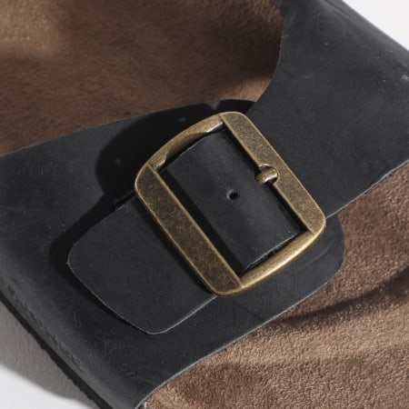 Sandales Jack & Jones Pour Homme - À Lanières Et Fermeture Velcro - Style Décontracté - Semelle Caoutchouc