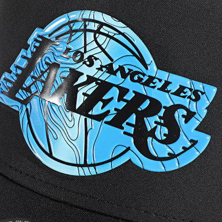 New Era - Casquette Trucker Los Angeles Lakers Space 940 12141804 Noir Bleu