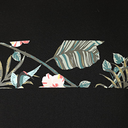 Tom Tailor - Tee Shirt Floral 1018564-XX-12 Noir