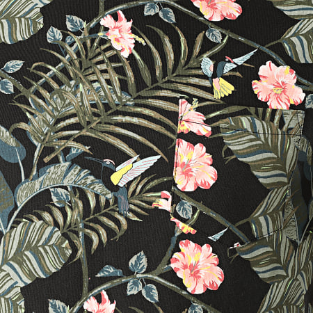 Tom Tailor - Tee Shirt Poche Floral 1018567-XX-12 Noir