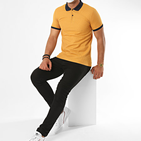 Classic Series - Polo Manches Courtes 2109 Jaune Moutarde