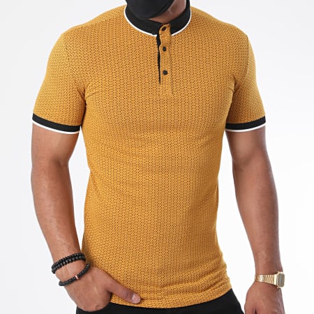 Classic Series - Polo Manches Courtes 2112 Jaune Moutarde