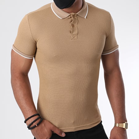 Classic Series - Polo Manches Courtes 2199 Camel Clair
