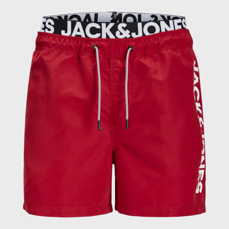 Jack And Jones - Short De Bain Aruba 12172206 Rouge