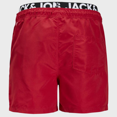 Jack And Jones - Short De Bain Aruba 12172206 Rouge