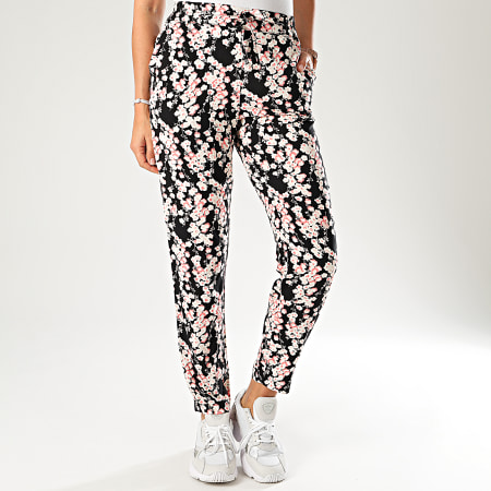 Vero Moda - Pantalon Femme Simply Easy 10227814 Floral Noir