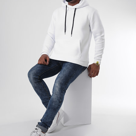 LBO - Sweat Capuche For The Planet 1181 Blanc