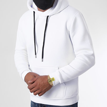 LBO - Sweat Capuche For The Planet 1181 Blanc