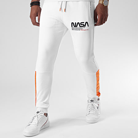 Final Club - Pantaloni da jogging bianchi 360 Space Exploration