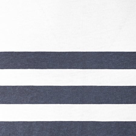 Paname Brothers - Maglietta a righe Typy Bianco Blu Navy