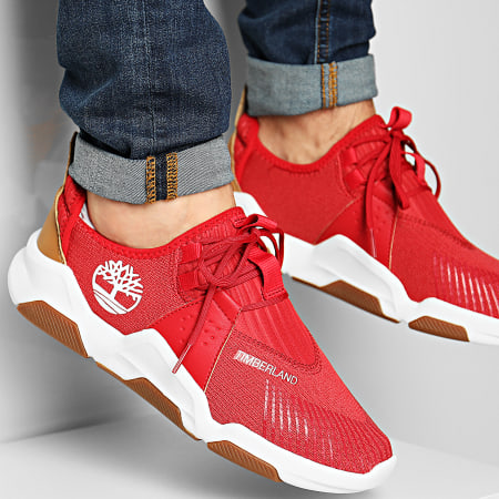 Timberland - Baskets Earth Rally Oxford A2BNR Medium Red