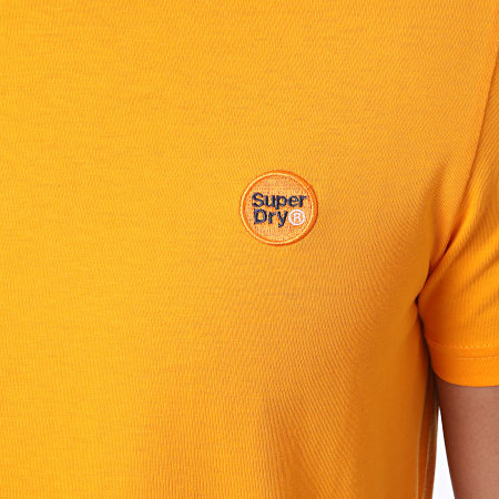 Superdry - Tee Shirt Collective M1010092A Jaune Moutarde