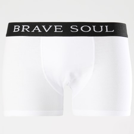 Brave Soul - Lot De 2 Boxers 18Brook Blanc Noir