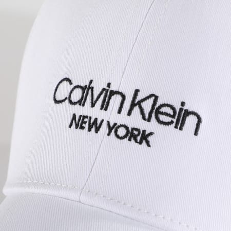 Calvin Klein - Casquette CK New York BB 5796 Blanc