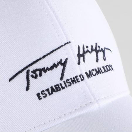 Tommy Hilfiger - Casquette Signature 6281 Blanc