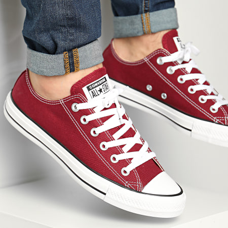 Converse - Baskets Classic Low Top M9691 Maroon