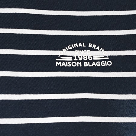 La Maison Blaggio - Tee Shirt Megali Bleu Marine