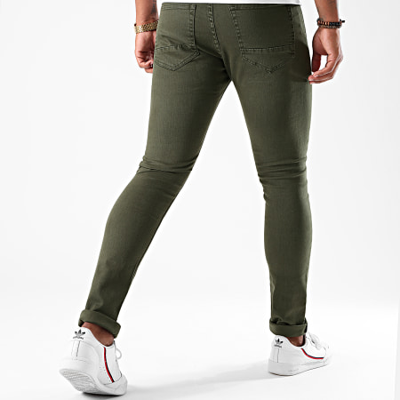 LBO - Jeans skinny con strappi LB054K20 Khaki