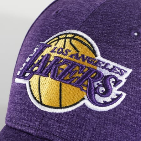 New Era - Casquette 9Forty Los Angeles Lakers Shadow Tech 940 12380821 Violet Chiné