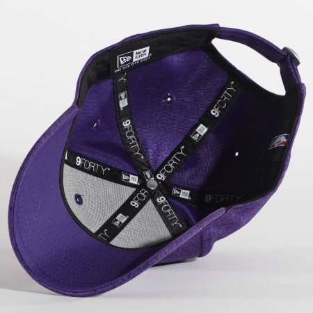 New Era - Casquette 9Forty Los Angeles Lakers Shadow Tech 940 12380821 Violet Chiné