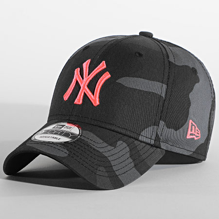 New Era - Casquette Camouflage 9Forty New York Yankees Essential 940 12381203 Gris Anthracite