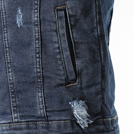 Zayne Paris  - VS14 Jeans slim Giacca di jeans blu