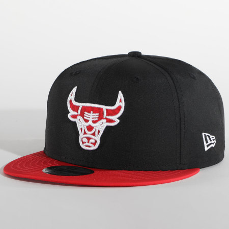 New Era - Casquette Snapback Team 9Fifty Chicago Bulls 12380807 Noir Rouge